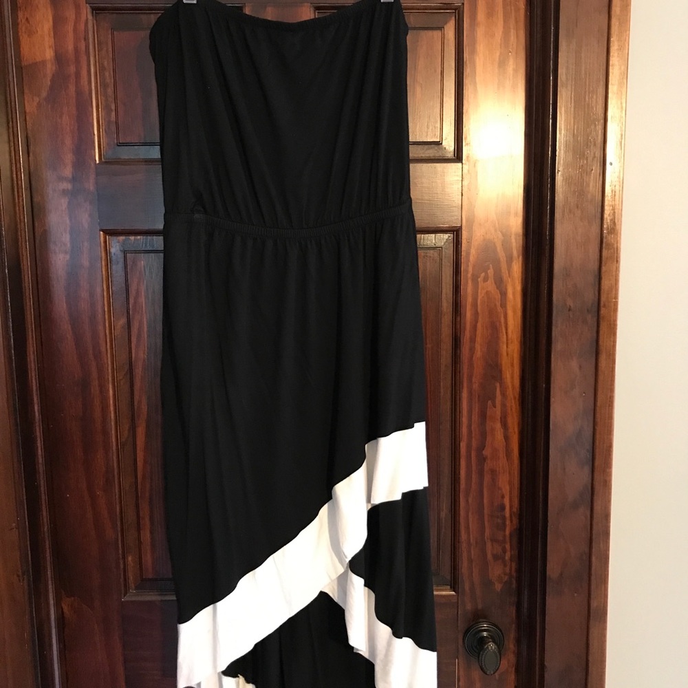 Strapless sundress